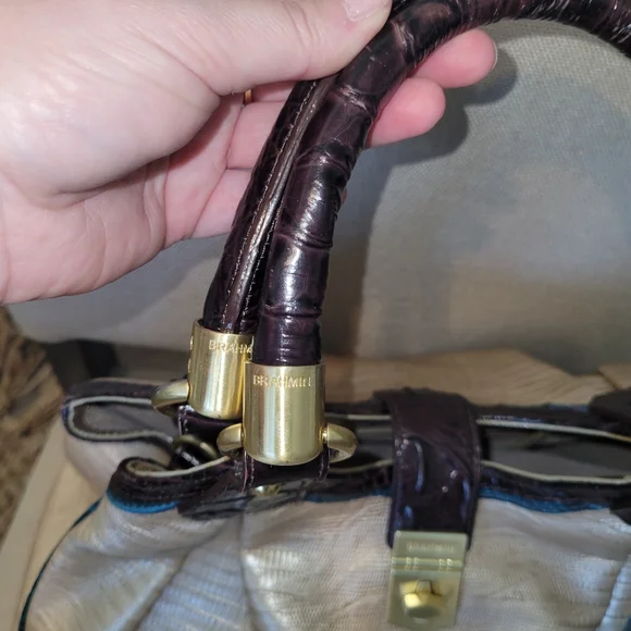 ***GREAT DEAL****Brahmin Tri color Purse - Picture 9 of 14